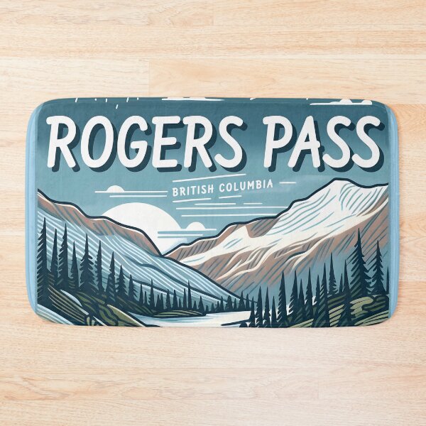 Item preview, Rogers Pass British Columbia designed and sold by HowToCanadian.