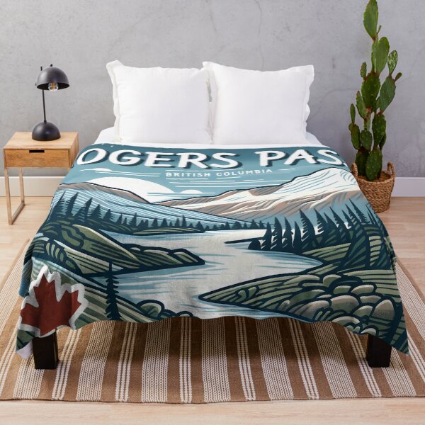 Item preview, Rogers Pass British Columbia designed and sold by HowToCanadian.
