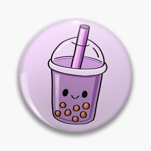 Item preview, Kawaii Bubble Tea Sticker – Cute Boba Cup with Happy Face designed and sold by PurpleFate.