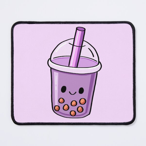 Item preview, Kawaii Bubble Tea Sticker – Cute Boba Cup with Happy Face designed and sold by PurpleFate.