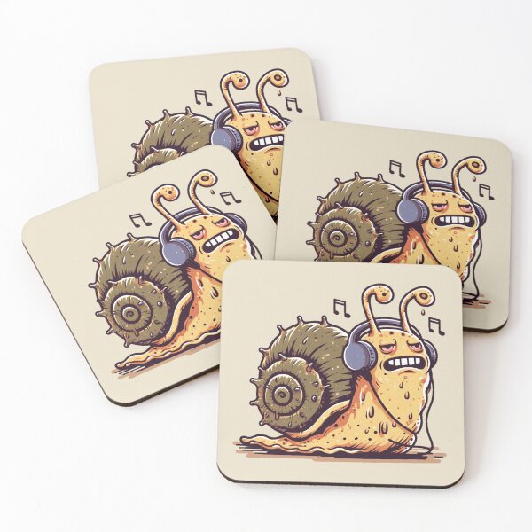 Item preview, Stressed Snail Listening Music designed and sold by Scaryzz.