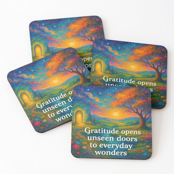 Item preview, Gratitude Art Print Spiritual Landscape designed and sold by Madeline Binder Art & Design.