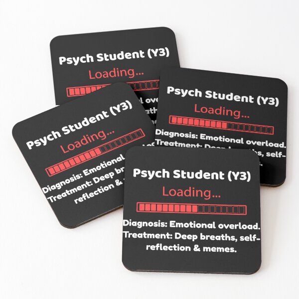 Item preview, Psych Student (Y3) Loading – Emotional Overload Edition designed and sold by Teenomix.