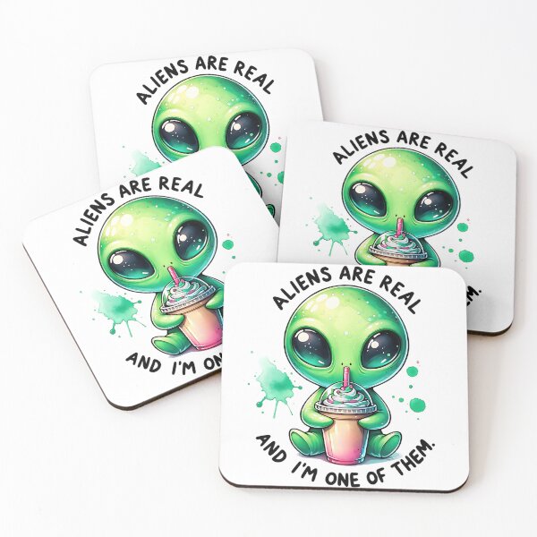 Item preview, Aliens Are Real designed and sold by Bearbones81.