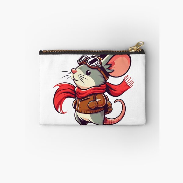 Item preview, Mouse with Aviator Goggles – Adventurous Rodent Style designed and sold by Confuzz1ed.