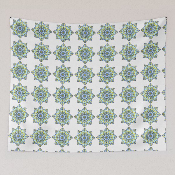 Item preview, Blue bees knees designed and sold by DancingMandalas.