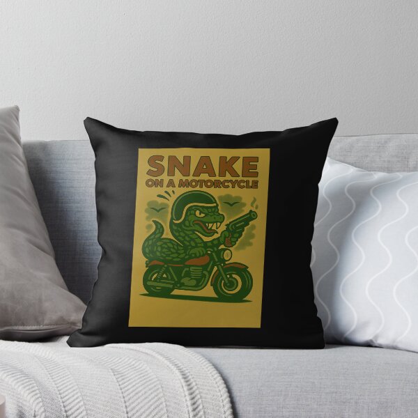 Item preview, Snake On A Motorcycle designed and sold by Fritzindc.