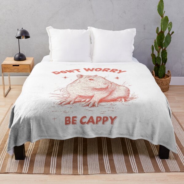 Item preview, Don’t Worry Be Cappy designed and sold by Blurbean.