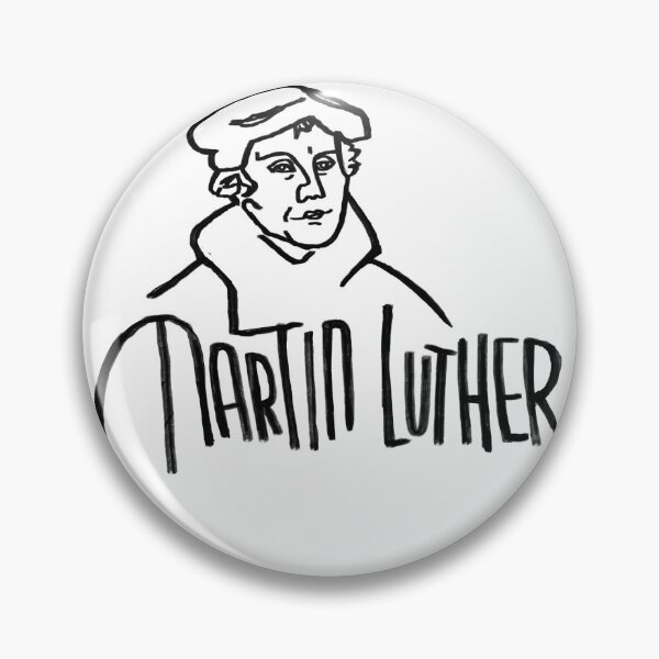 Artikelvorschau, Martin Luther entworfen und verkauft von badlydrawnbabe.