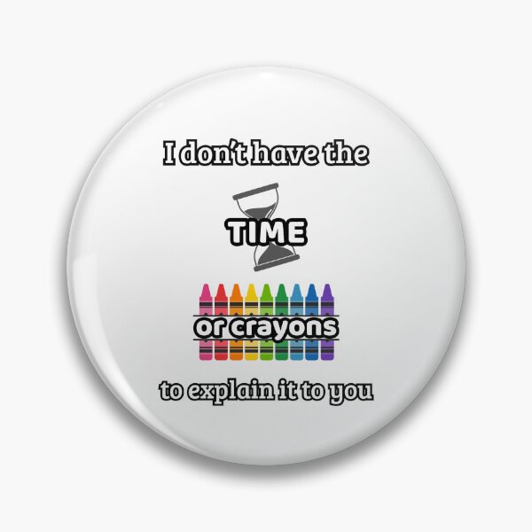 Item preview, Time or Crayons (Ver 2 - Transparent Background) designed and sold by HarmoniaVX.