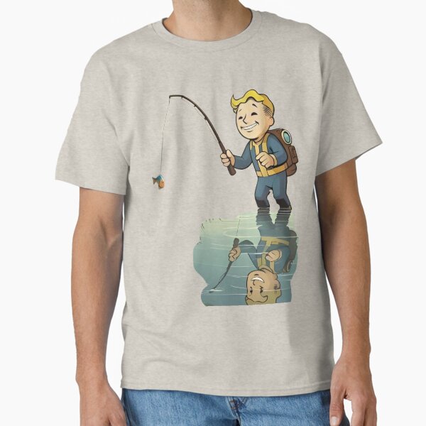 Item preview, FO Vault Guy Fishing designed and sold by NuclearWisdom.