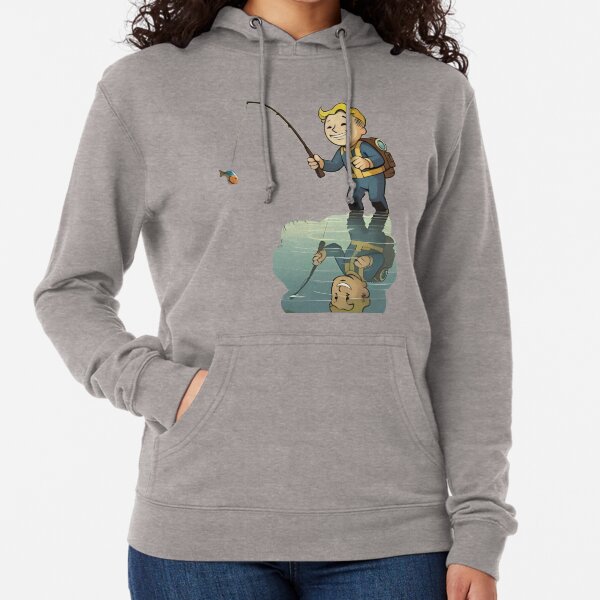 Vista previa del artículo con la obra «Pesca del chico de la bóveda de FO», diseñado y vendido por NuclearWisdom.
