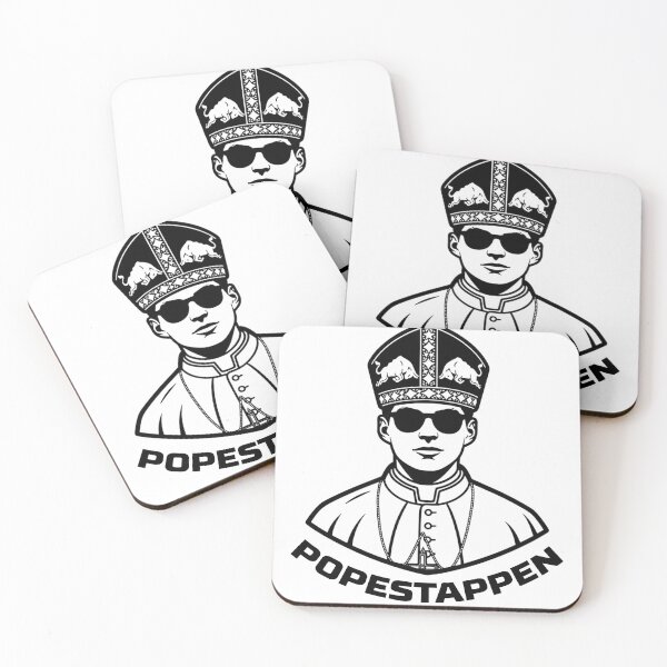 Item preview, Popestappen Max Verstappen F1 Meme Emblem - Iconic Motorsport Fan Art designed and sold by Studio F1Grid.