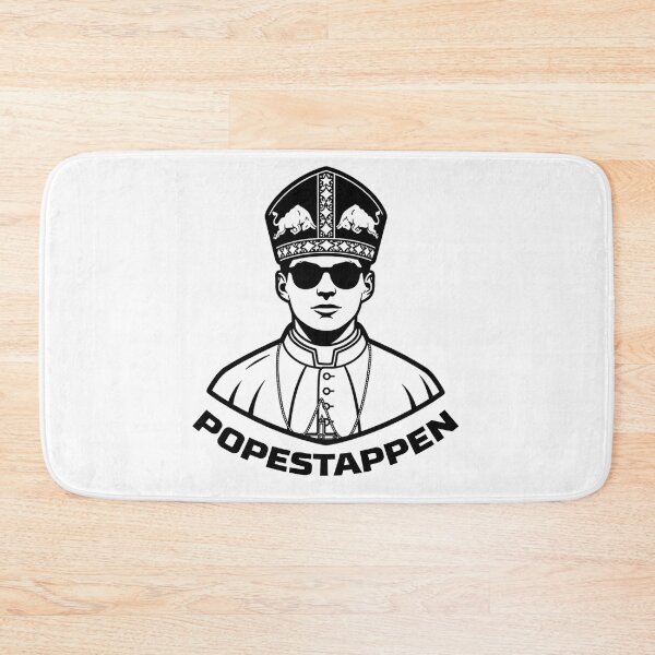 Item preview, Popestappen Max Verstappen F1 Meme Emblem - Iconic Motorsport Fan Art designed and sold by Studio F1Grid.