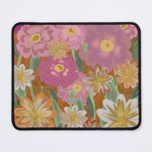 Item preview, Floral layers orange and pink designed and sold by LovePopsicle.