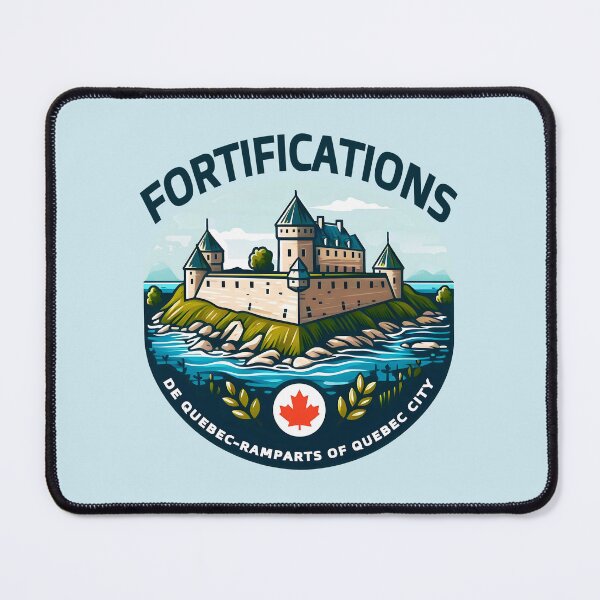 Item preview, Fortifications Of Quebec designed and sold by HowToCanadian.