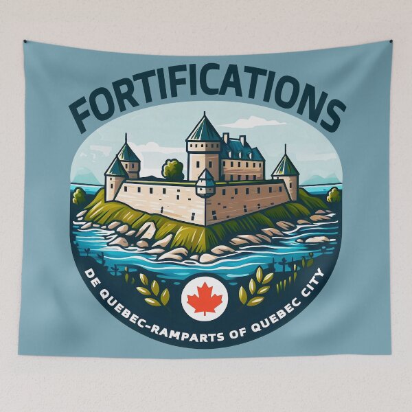 Item preview, Fortifications Of Quebec  designed and sold by HowToCanadian.