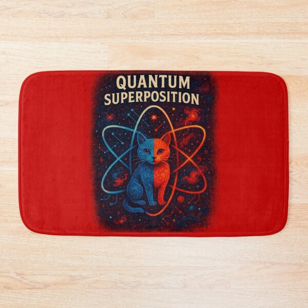 Item preview, Quantum Superposition - Cosmic Cat Atom designed and sold by PJ1DESIGNS.