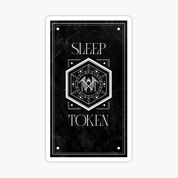 Item preview, Sleep Token Sigil – Hex Symbol Design designed and sold by emmmeee55.