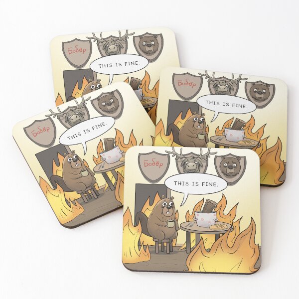 Item preview, This is Fine  designed and sold by Ilya  Kapman.