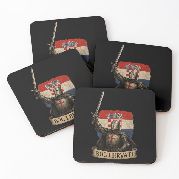Item preview, Bog I Hrvati | Hrvatska Majca | Patriotic Christian Croatian Warrior designed and sold by odyssee-n.