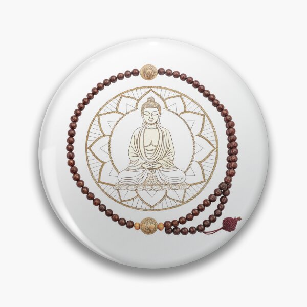 Item preview, Mandala with Buddha  designed and sold by Lucky 777.