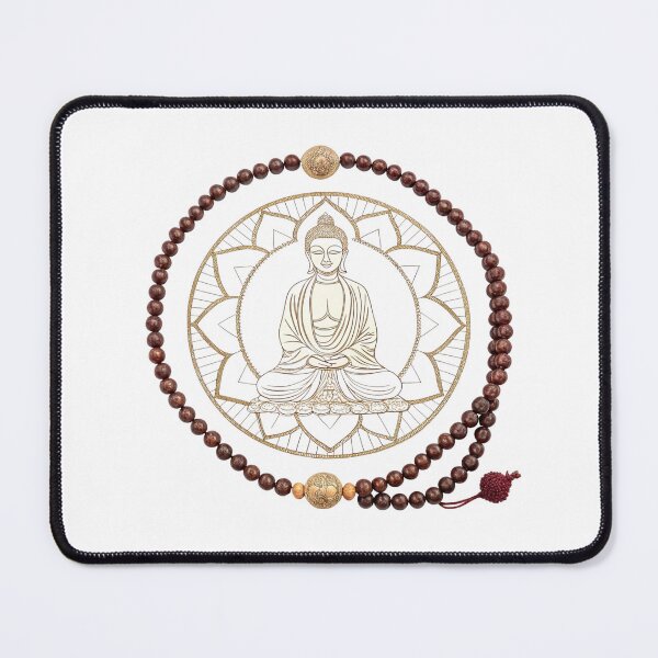 Item preview, Mandala with Buddha designed and sold by Lucky 777.