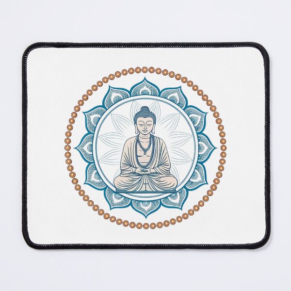 Item preview, Mandala with Buddha designed and sold by Lucky 777.