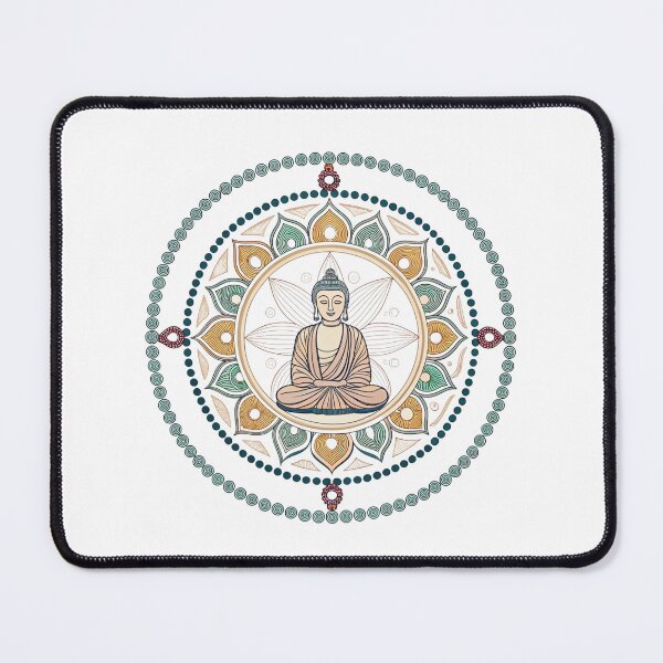 Item preview, Mandala with Buddha designed and sold by Lucky 777.