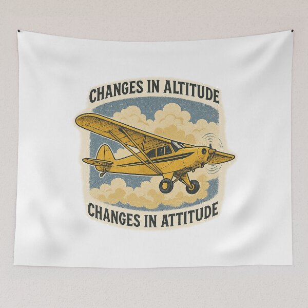 Item preview, Piper Cub - Changes in Altitude, Changes in Attitude designed and sold by Bob Zhurunkle.