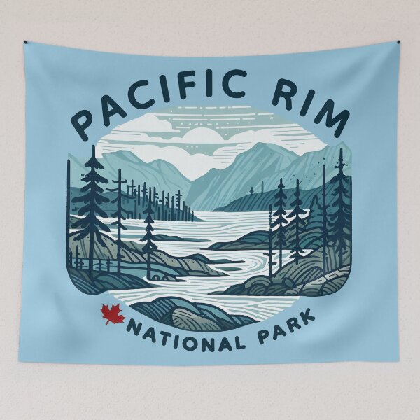 Item preview, Pacific Rim National Park BC Canada  designed and sold by HowToCanadian.