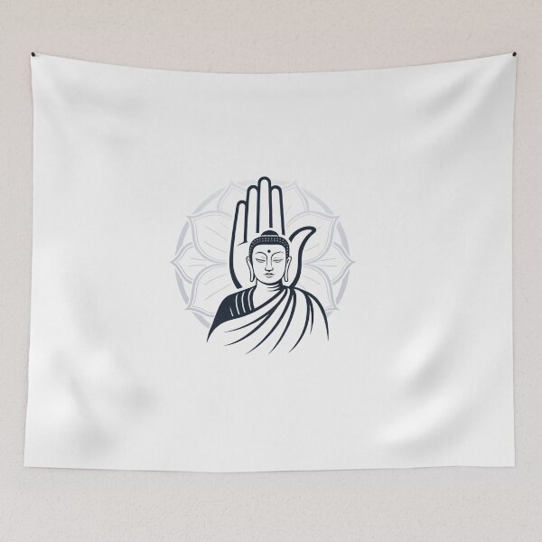 Item preview, Mandala with Buddha  designed and sold by Lucky 777.