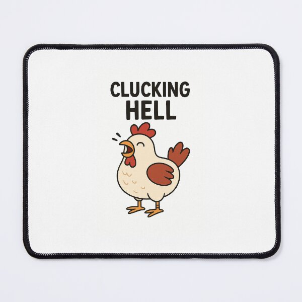 Item preview, Clucking Hell – Screaming Chicken Meme designed and sold by Rissi03.