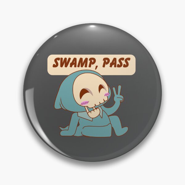 Item preview, Swamp, Pass – MTG designed and sold by SoftSorceress.