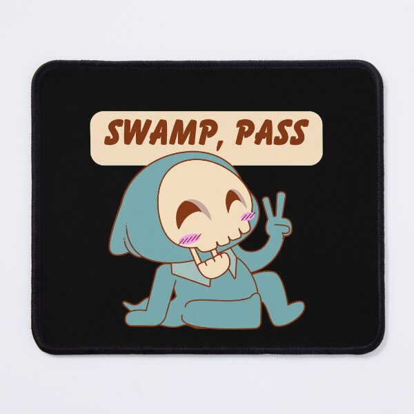 Item preview, Swamp, Pass – MTG designed and sold by SoftSorceress.