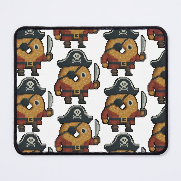 Item preview, Pixel Bagel Pirate - Toasty 56 designed and sold by WeirdDemonGames.