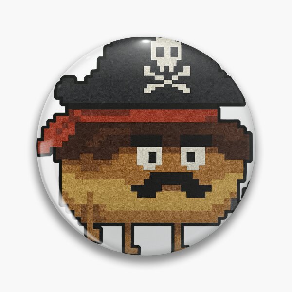 Item preview, Pixel Eclair Pirate - Toasty 56 designed and sold by WeirdDemonGames.