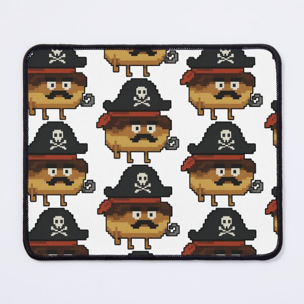 Item preview, Pixel Eclair Pirate - Toasty 56 designed and sold by WeirdDemonGames.