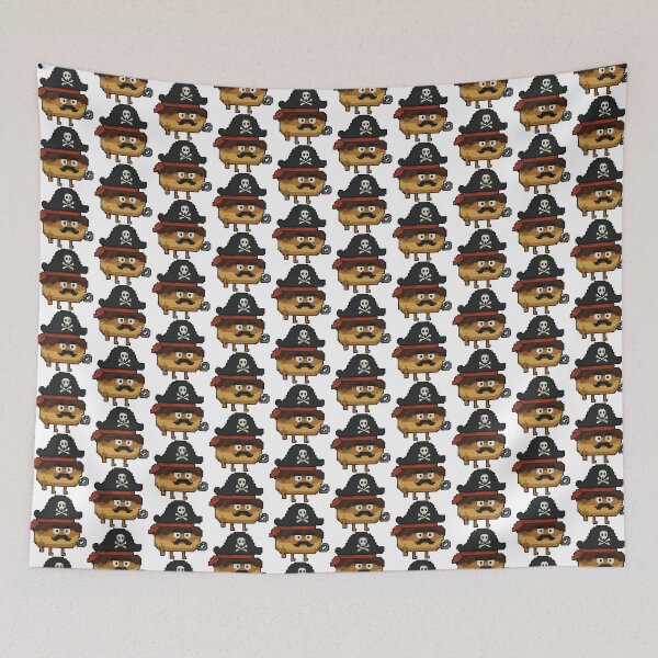 Item preview, Pixel Eclair Pirate - Toasty 56 designed and sold by WeirdDemonGames.