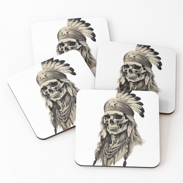 Item preview, Geronimo Skull designed and sold by Designs by Me.