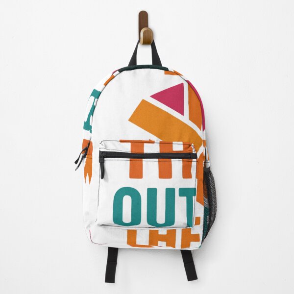 Item preview, Think Outside the Box – 3D Box Graphic Typography designed and sold by BeachRetroDream.