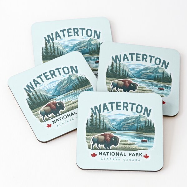 Item preview, Waterton Lakes National Park  designed and sold by HowToCanadian.