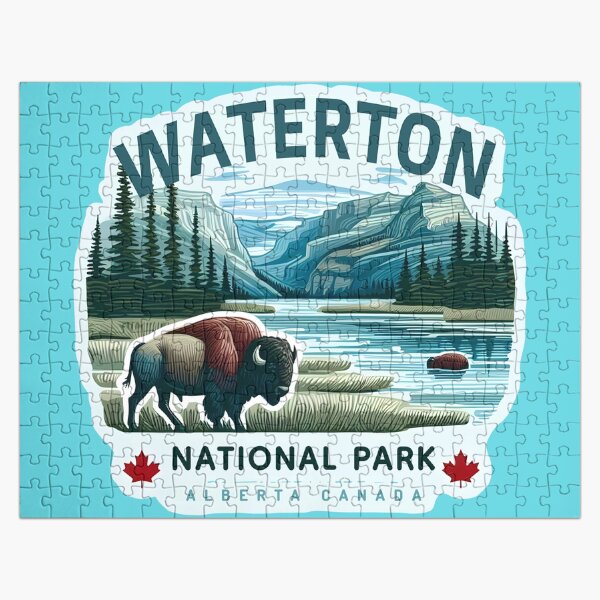 Item preview, Waterton Lakes National Park  designed and sold by HowToCanadian.