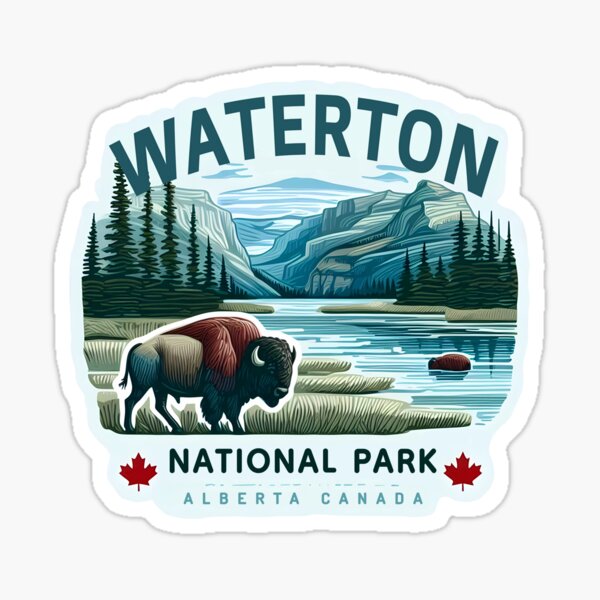 Item preview, Waterton Lakes National Park  designed and sold by HowToCanadian.