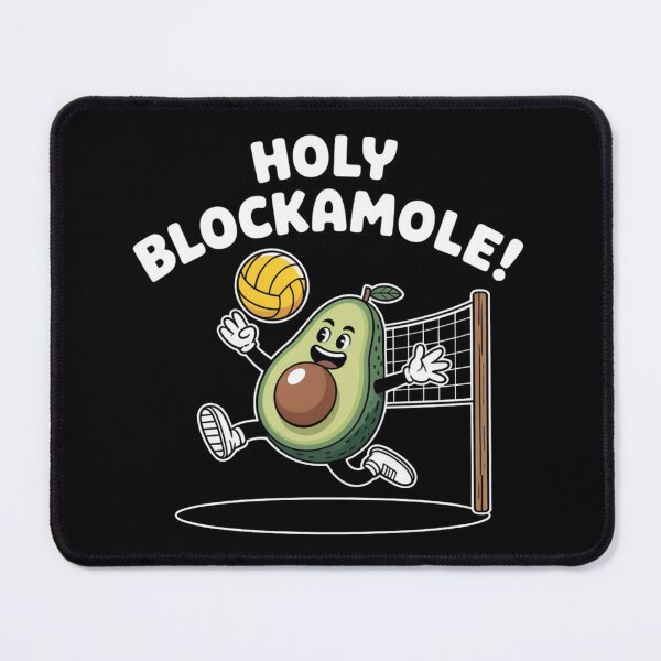 Item preview, Holy Blockamole Volleyball Cute Funny, Volleyball Lover, Avocado Lover designed and sold by Dabbing Turtle Designs.
