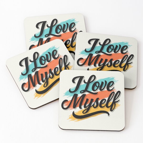 Item preview, I Love Myself – Bold Self-Love Statement designed and sold by Tami0673.