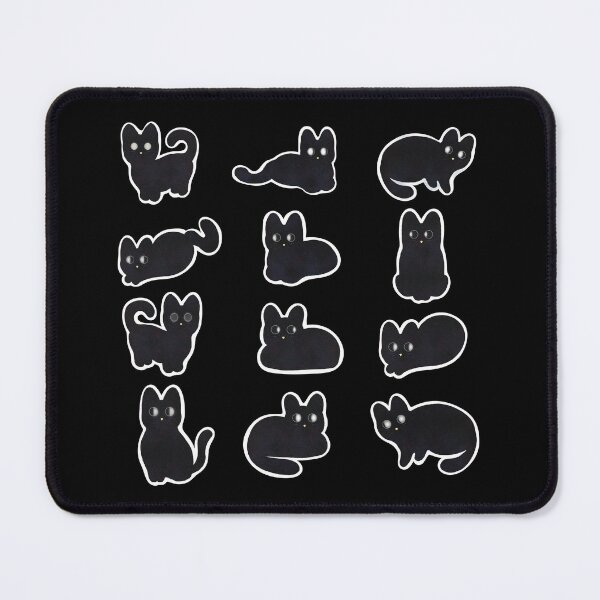 Item preview, Black Cats Moon Phases - Cat Poses designed and sold by Alllart.