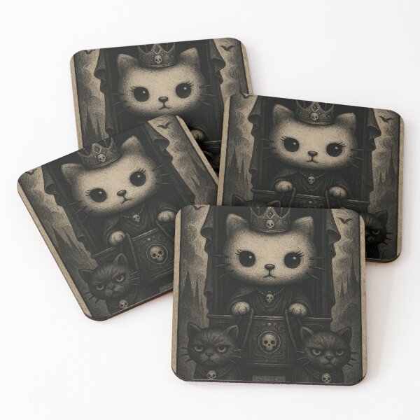 Item preview, Hello kitty: “Chariot” tarot card with queen kitty designed and sold by art-emissa.