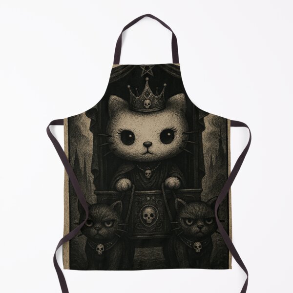 Item preview, Hello kitty: “Chariot” tarot card with queen kitty designed and sold by art-emissa.