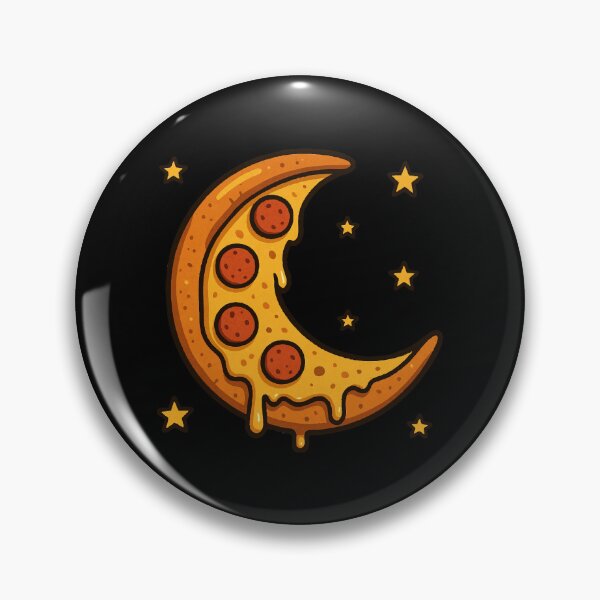 Item preview, Pizza Crescent Moon designed and sold by thetshirtworks.
